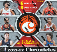 2021-22 Panini Chronicles Basketball Hobby Box