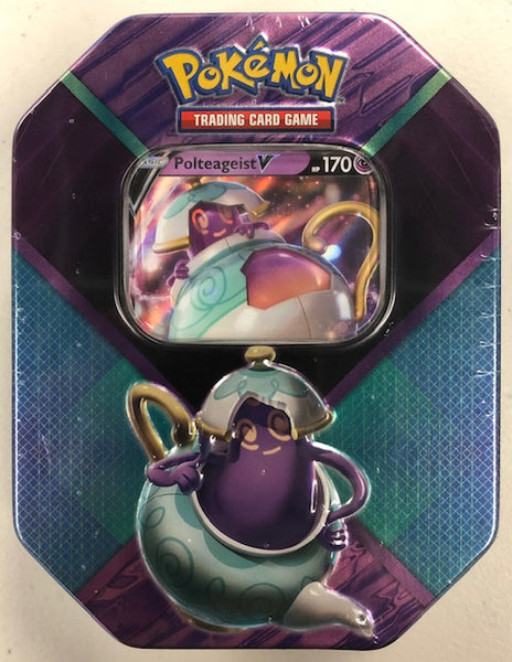 Pokemon Galar Challengers V Tin - Polteageist