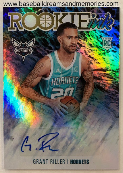 2020-21 Panini Hoops Grant Riller Rookie Ink Autograph Card