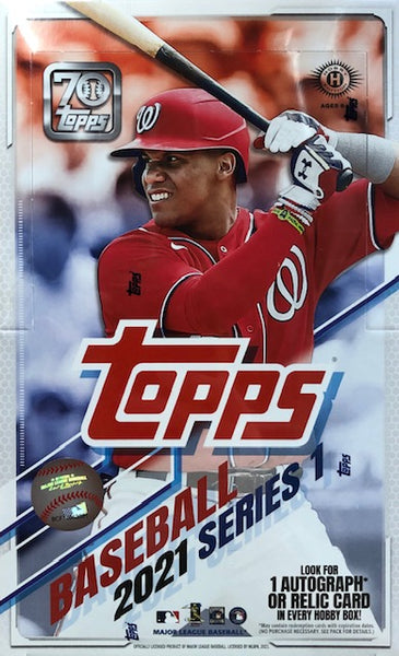 2021 Topps Baseball Series 1 Hobby Box