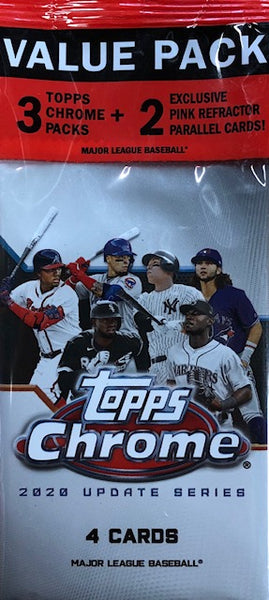 2020 Topps Chrome Baseball Update Series Value Pack