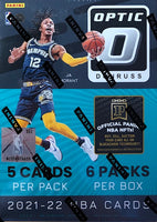 2021-22 Panini Donruss Optic Basketball Blaster Box