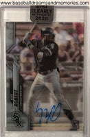 2020 Topps Clearly Authentic Luis Robert Autograph Rookie Card