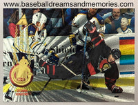1994-95 Pinnacle Sylvain Turgeon w/Young Patrick Kane Rink Collection Parallel Card