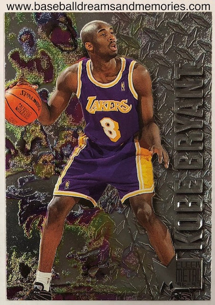 1996-97 Fleer Metal Kobe Bryant Rookie Card