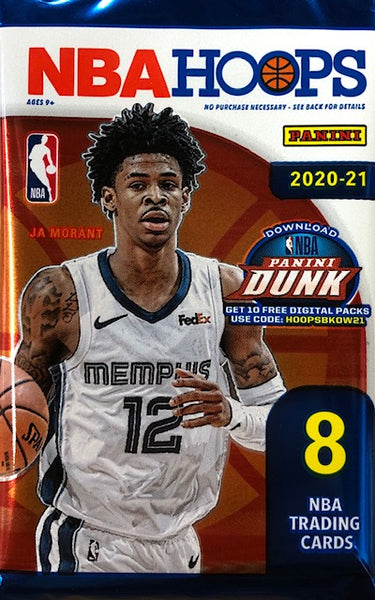 2020-21 Panini NBA Hoops Basketball Retail Pack