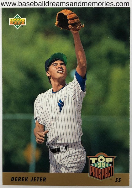 1993 Upper Deck Derek Jeter Top Prospect Card