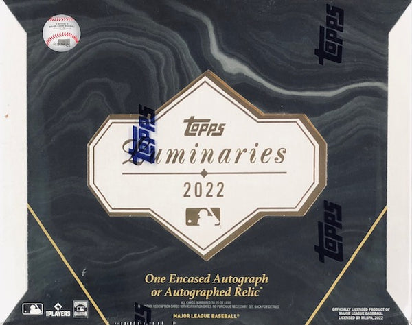 2022 Topps Luminaries Baseball Hobby Box