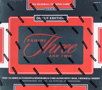 2022 Panini Three and Two Baseball Hobby Box