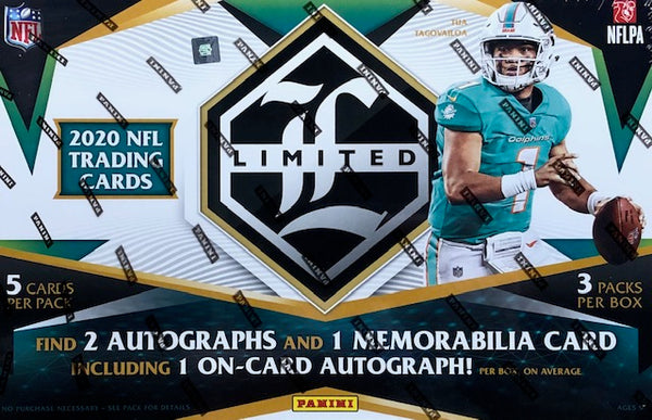 2020 Panini Limited Football Hobby Box