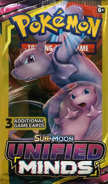Pokemon Sun & Moon Unified Minds 3 Card Pack Baseball Dreams & Memories Pokemon Sun & Moon Unified Minds 3 Card Pack Baseball Dreams & Memories