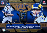 2020 Panini Plates & Patches Football Hobby Box