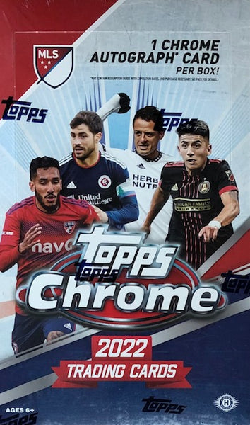 2022 Topps Major League Soccer Chrome Hobby Box