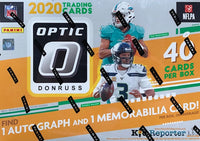 2020 Panini Donruss Optic Football Mega Box