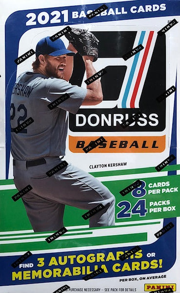 2021 Panini Donruss Baseball Hobby Box