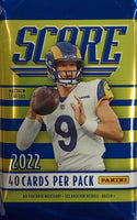 2022 Panini Score Football Hobby Pack