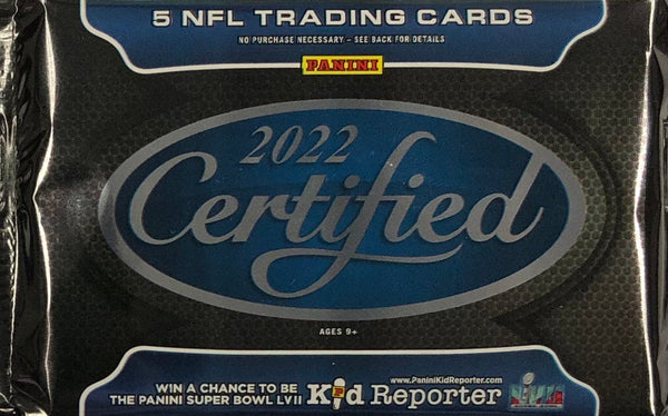 2022 Panini Certified Football Hobby Pack