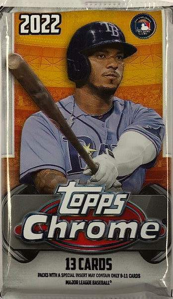 2022 Topps Chrome Baseball Hobby Jumbo Pack