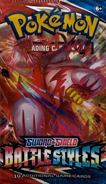Pokemon Sword & Shield Battle Styles Trading Card Booster Pack