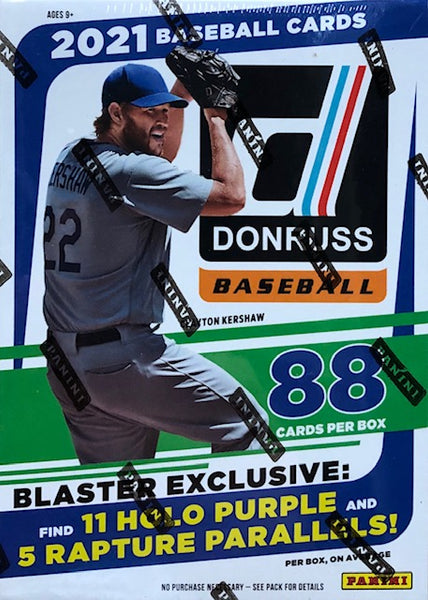 2021 Panini Donruss Baseball Blaster Box