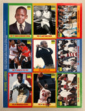 1998 Sports Illustrated For Kids Michael Jordan Uncut Sheet of Nine Cards