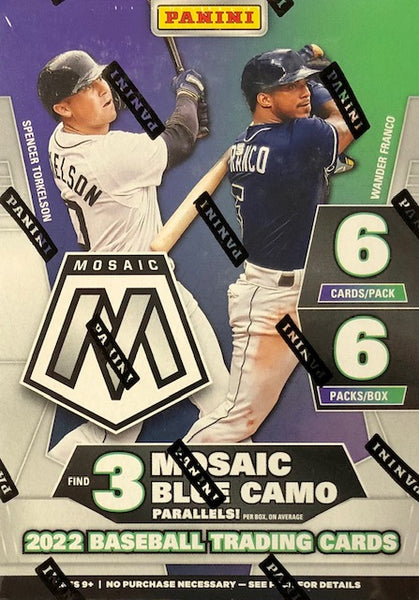 2022 Panini Mosaic Baseball Blaster Box