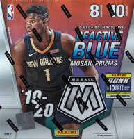 2019-20 Panini Mosaic Basketball Mega Box (Reactive Blue)