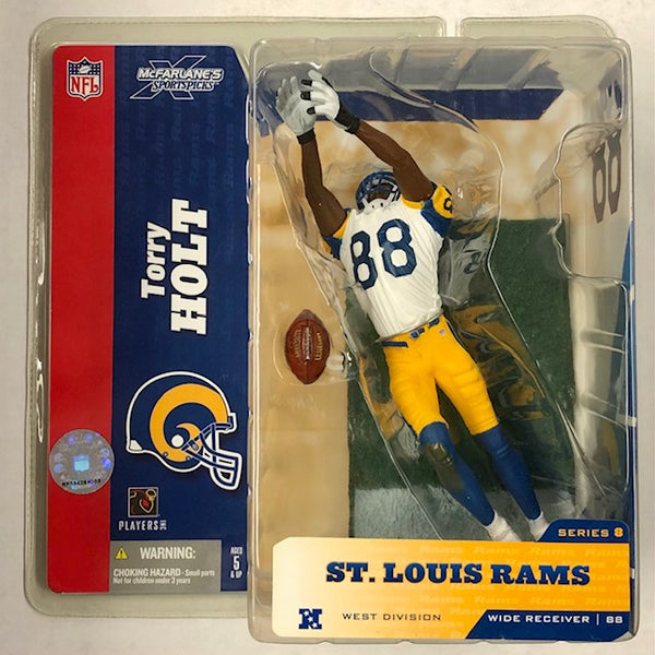 Torry Holt St. Louis Rams Variant Chase Mcfarlane Figure – Baseball Dreams  & Memories