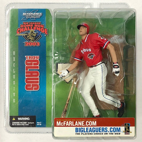 Troy Glaus Big League Home Run Challenge Exclusive Mcfarlane Figure