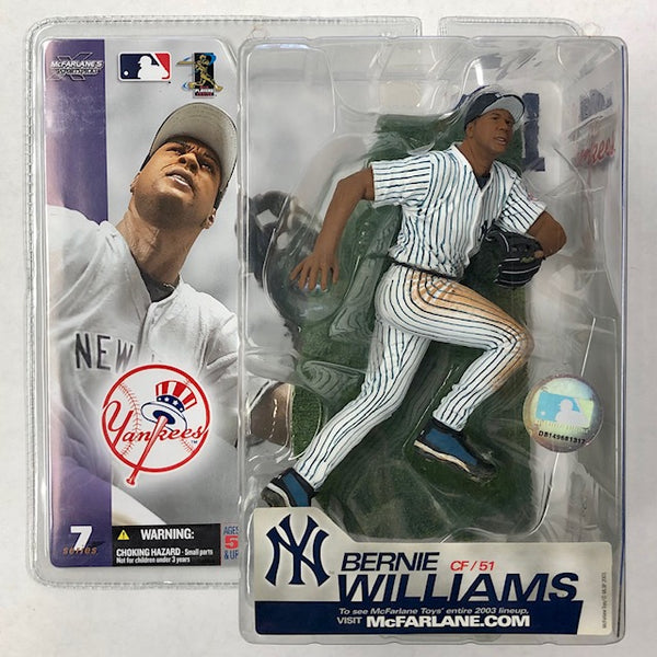 Bernie Williams New York Yankees Variant Chase Mcfarlane Figure