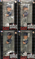 2016 World Series Champions Chicago Cubs Player Bobblehead Set with "W" Flags