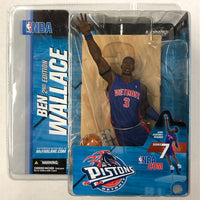 Ben Wallace Detroit Pistons Cornrows Variant Chase Mcfarlane Figure