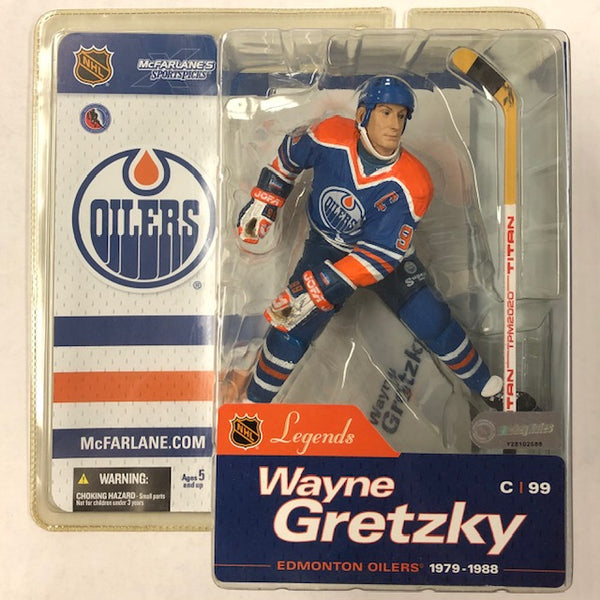 Wayne Gretzky Edmonton Oilers NHL Legends Mcfarlane Figure