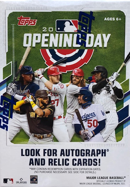 2021 Topps Opening Day Blaster Box