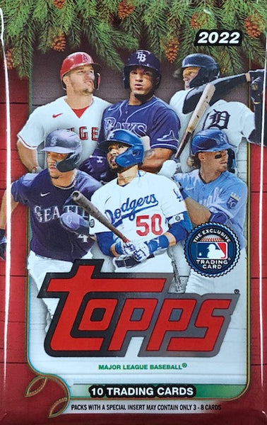 2022 Topps Baseball Holiday Pack