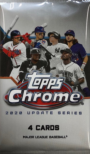 2020 Topps Chrome Baseball Update Series Retail Pack