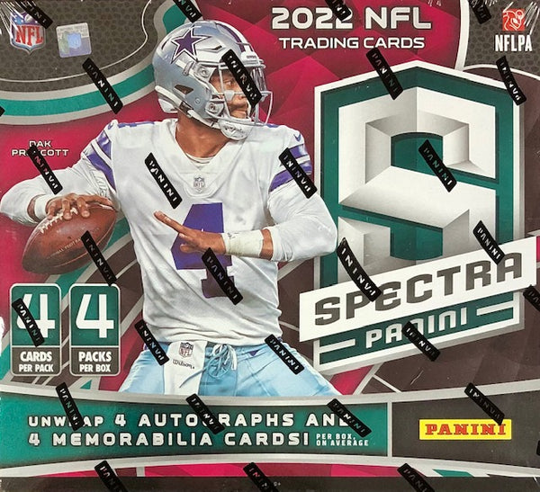 2022 Panini Spectra Football Hobby Box