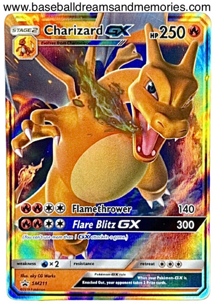 Pokémon Charizard GX Ultra Rare Hidden Fates Promo Card