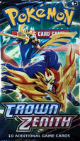 Pokémon TCG: Crown Zenith Booster Pack