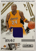 2009-10 Panini Rookies & Stars Kobe Bryant Gold Jersey Card Serial Numbered 08/99 (Kobe's Original Number)