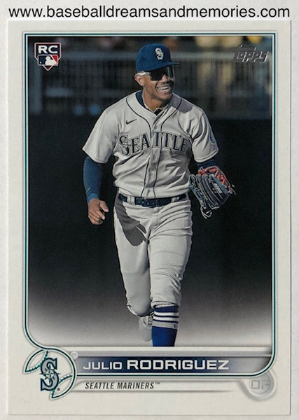 2022 Topps Julio Rodriguez Set Image Variation Rookie Card