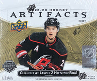 2022-23 Upper Deck Artifacts Hockey Hobby Box (Call 708-371-2250 For Pricing & Availability)