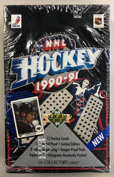 1990-91 Upper Deck Collectors Choice Hockey Sealed Box of 36 Packs