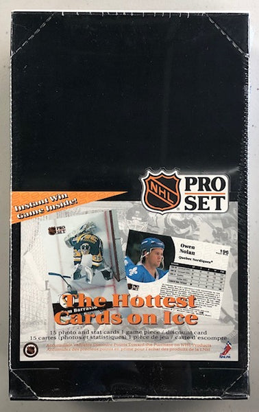1991/92 Pro Set English/French Series 2 Hockey Box