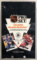 1991-92 NHL Pro Set Series 2 Hockey (French Edition) Sealed Box of 36 Packs