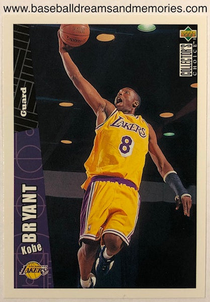 1996-97 UD Collector's Choice Kobe Bryant Rookie Card