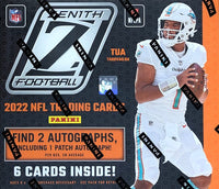 2022 Panini Zenith Football Hobby Box