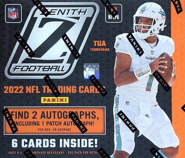 2022 Panini Zenith Football Hobby Box