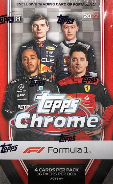 2022 Topps Chrome Formula 1 Racing Hobby Lite Box