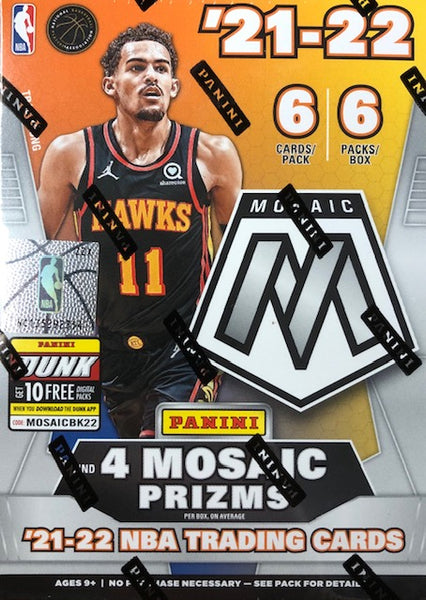 2021-22 Panini Mosaic Basketball Blaster Box